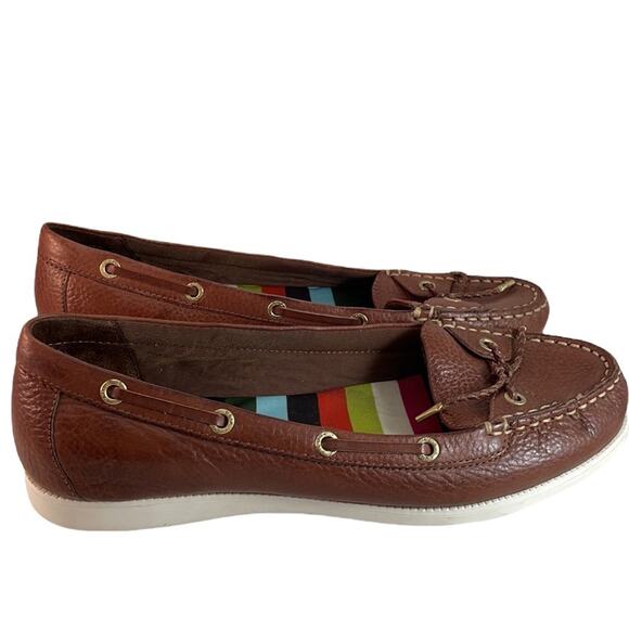 Eurostep leather loafers 10m Preowned - Picture 1 of 8